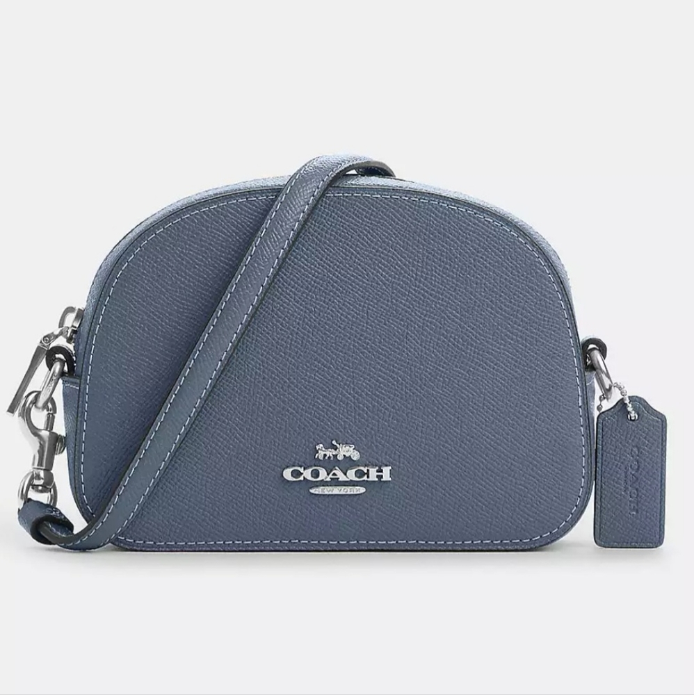 Coach Mini Serena Cross Body - Blue